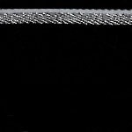 Silver Braid (Black)